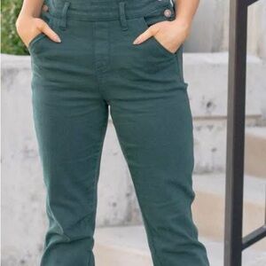 Judy Blue Green Women Jeans Overalls Small